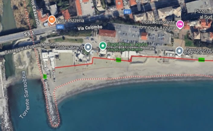 Progetto difesa della costa. Inizio seconda fase dei lavori